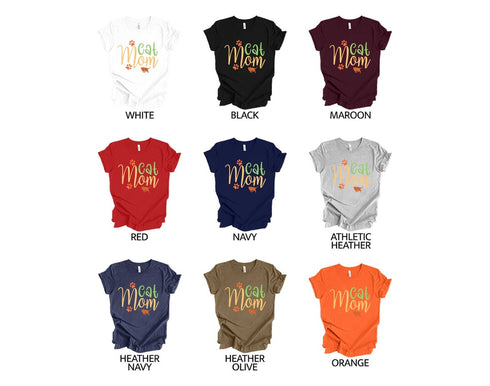 Cat Mom T-shirt, Funny Cat Shirt, Cat Mom Gift, Cat Lover Tee, Sarcastic Shirt, Cute Sassy Shirts, Funny Animal Tee, Cat Mama Shirt